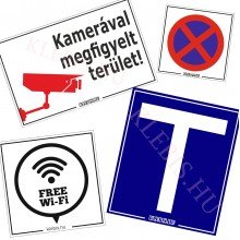 További jelzések, feliratok
