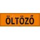 Öltöző matrica, 30×10 cm Öltöző matrica, 30×10 cm