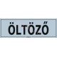 Öltöző matrica, 30×10 cm Öltöző matrica, 30×10 cm