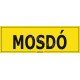 Mosdó matrica, 30×10 cm Mosdó matrica, 30×10 cm