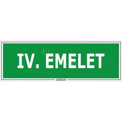 IV. emelet matrica, 30×10 cm IV. emelet matrica, 30×10 cm