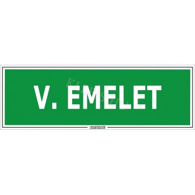 V. emelet matrica, 30×10 cm V. emelet matrica, 30×10 cm