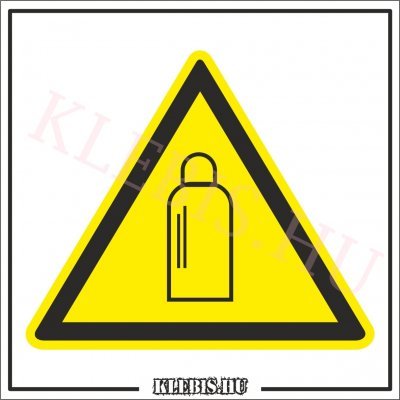 Gázpalack matrica, 63×63 cm Gázpalack matrica, 63×63 cm