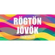 Rögtön jövök ( szivárvány ) matrica, tábla 21×10 cm-től Rögtön jövök ( szivárvány ) matrica, tábla 21×10 cm-től