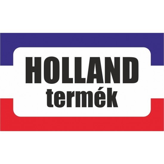 Holland termék, származási országot jelölő - matrica, tábla 10×6 cm-től