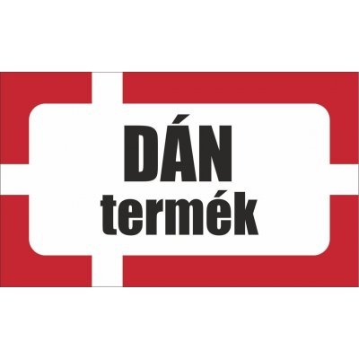 Dán termék, származási országot jelölő - matrica, tábla 10×6 cm-től