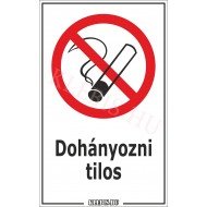 Dohányozni tilos matrica, 40×63 cm Dohányozni tilos matrica, 40×63 cm