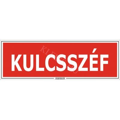 Kulcsszéf matrica, 60×20 cm Kulcsszéf matrica, 60×20 cm