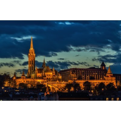 Budapest - vászonkép, vászonfotó, vakráma 45 × 30 cm Budapest - vászonkép, vászonfotó, vakráma 45 × 30 cm