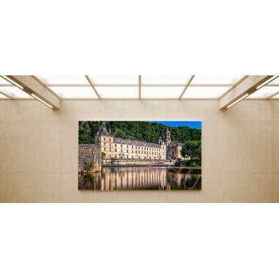 Franciaországi kolostor - vászonkép, vászonfotó, vakráma 45 × 30 cm Franciaországi kolostor - vászonkép, vászonfotó, vakráma 45 × 30 cm