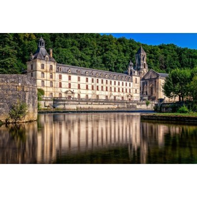 Franciaországi kolostor - vászonkép, vászonfotó, vakráma 45 × 30 cm Franciaországi kolostor - vászonkép, vászonfotó, vakráma 45 × 30 cm