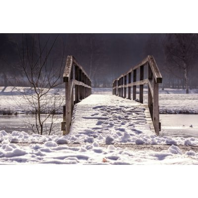 Fahíd - vászonkép, vászonfotó, vakráma 45 × 30 cm Fahíd - vászonkép, vászonfotó, vakráma 45 × 30 cm