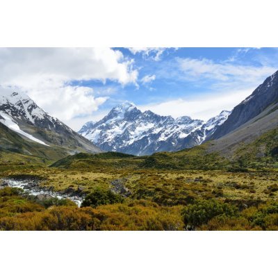 Új-Zéland - vászonkép, vászonfotó, vakráma 45 × 30 cm
