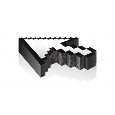 Egér nyíl laptop matrica